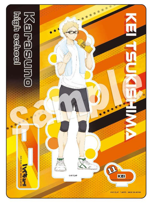 『ハイキュー!!』TRAINING MENU アクリルスタンドプレート 月島蛍